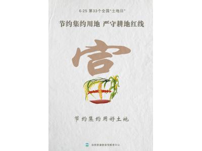 今天，，，第33个天下“土地日”